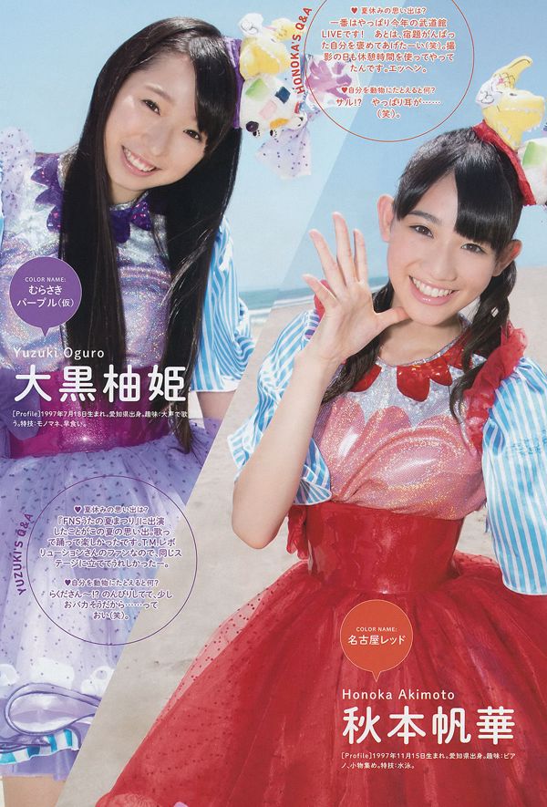 [Wekelijkse Big Comic Spirits] チームしゃちほこ 2014 No.40 Photo Magazine