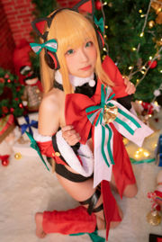 [Internet-Berühmtheit COSER Foto] Anime-Bloggerin Mime Yami - Girls Frontline TMP Christmas