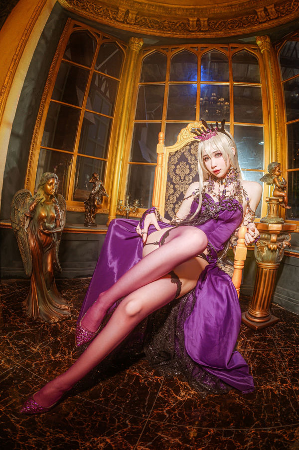 [福利COS] 动漫博主阮邑_Fairy - 黑枪呆礼服