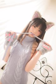 [윈드 필드] NO.128 곰 소녀 홀터 스웨터