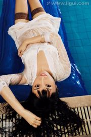 Model Cheng Hailun "A Beautiful Picture" [Ligui LiGui] Mooie benen en Jade Voeten