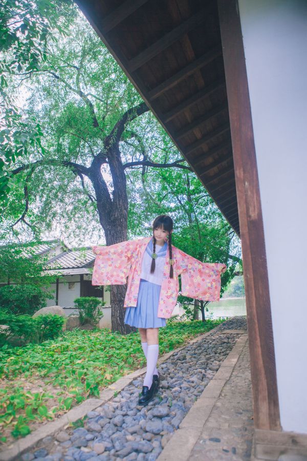 [美女Coser] 桜群 《和服》