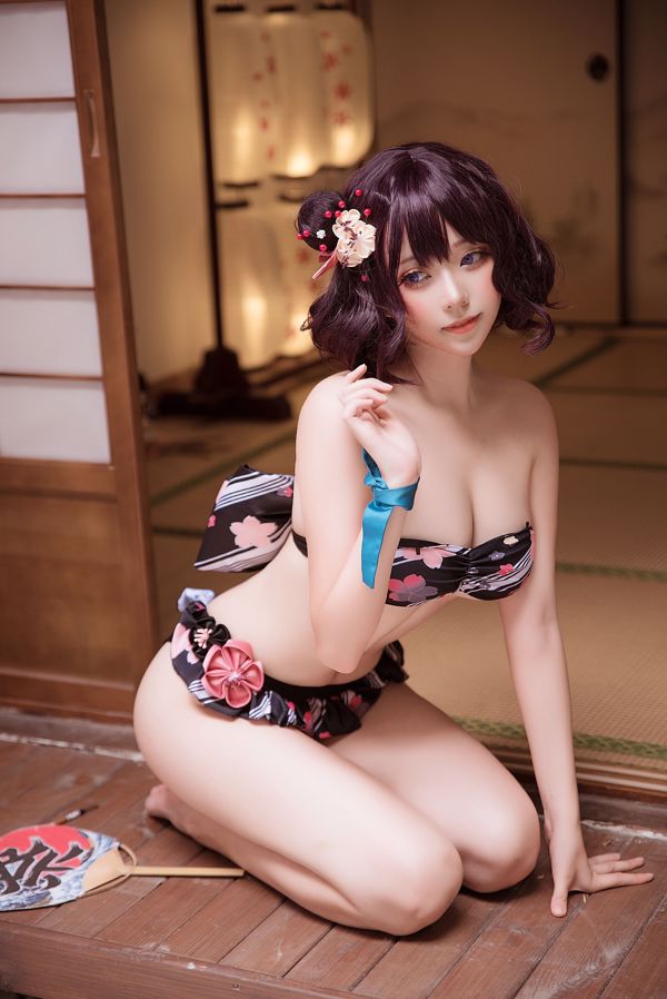 Fungus tako 《Traje de baño Hokusai》