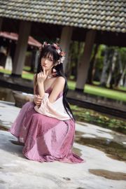 [Zdjęcie Cosplay] Blogerka anime Nan Tao Momoko-Purple Daily