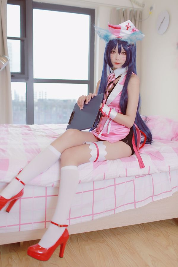 清纯少女五更百鬼《阿狸护士服》 [COSPLAY美女]