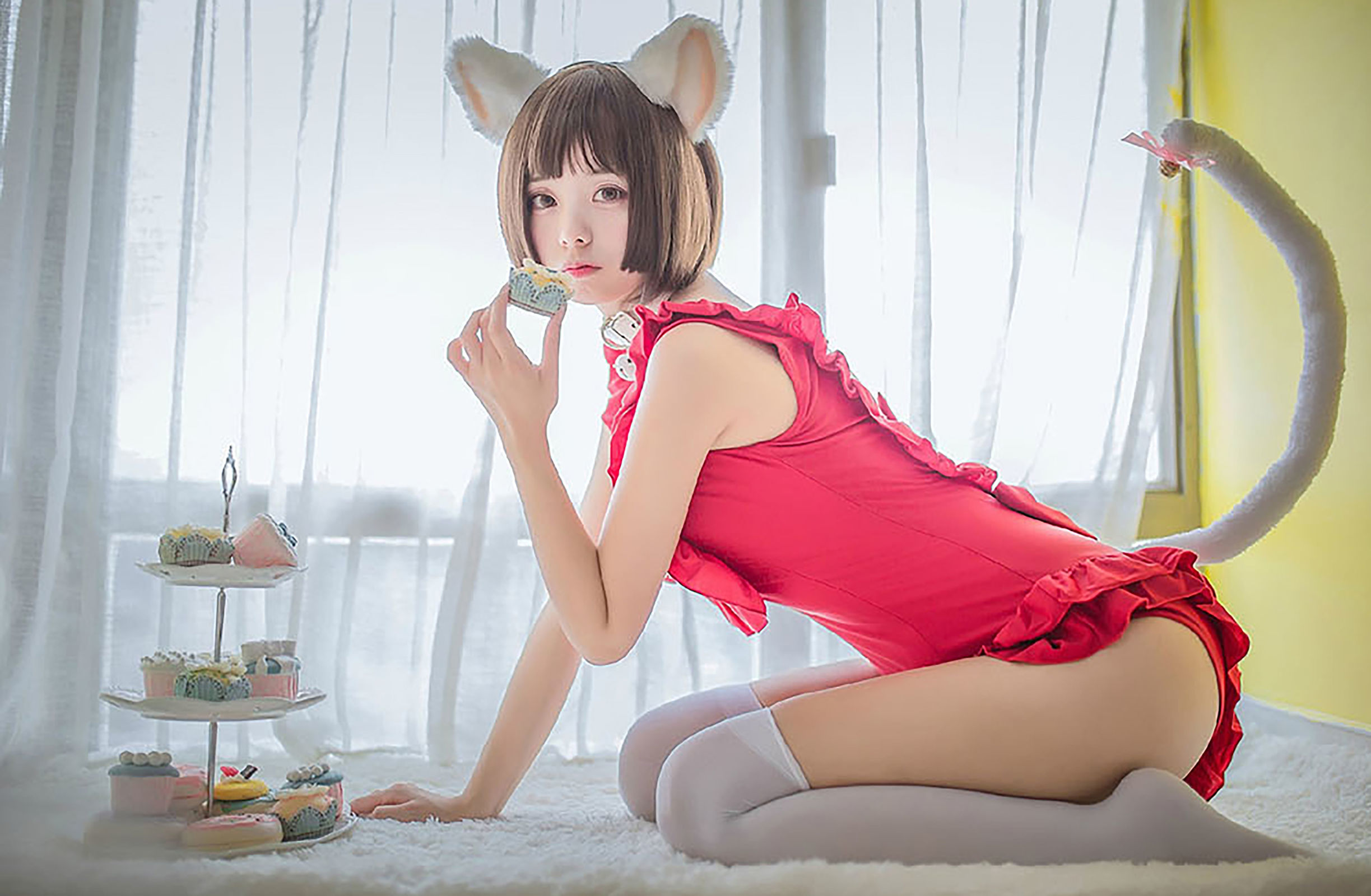 Sister Ono w "Cat Swimsuit + Magical Girl Illiya" [COSPLAY Beauty] Page 7 No.6de5c2