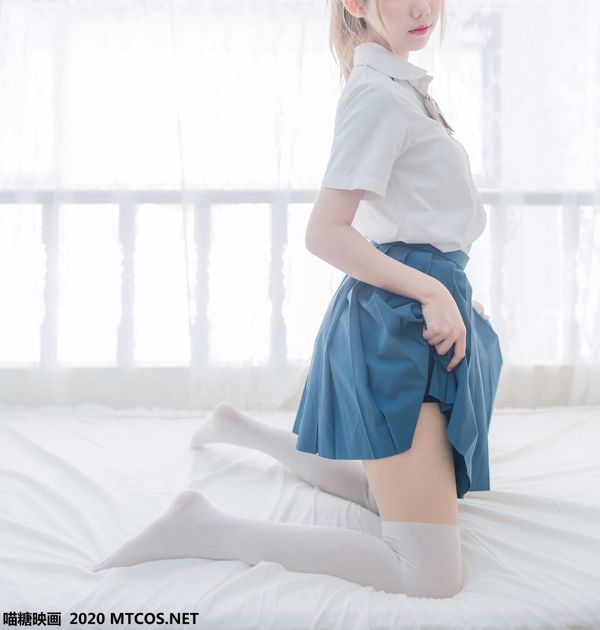 "Studentessa JK di seta bianca" [Miaotang Yinghua] VOL.121